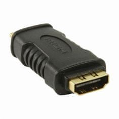 Nedis CVGP34906BK - Adaptér HDMI | HDMI Mini Konektor - HDMI Zásuvka | Čierna farba