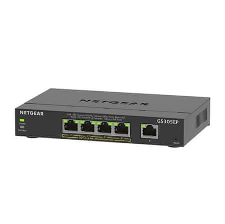 Netgear 5PT GE PLUS SWCH W/POE+