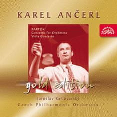 Gold Edition 26 Bartók: Koncert pre orchester, Sz 116, Koncert pre violu a orchester Sz 120 - CD