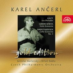 Gold Edition 42 Liszt: Prelúdia; Bárta: Koncert pre violu; Šostakovič: Koncert pre violončelo - CD