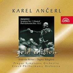 Gold Edition 10 Prokofjev: Symfónia č. 1 D dur, Koncerty pre klavír a orchester č. 1 a 2 - CD