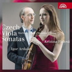 Slovak Viola Sonatas / České violové sonáty - Martinov, Hus, Kalabis, Feld - CD