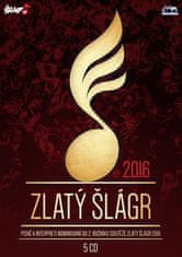 Zlatý šláger 2016 - 5 CD