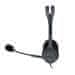 Logitech Headset Stereo H111/ drôtové slúchadlá + mikrofón/ 3,5 mm jack/ šedá