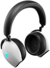 DELL AW920H/ Alienware Tri-Mode Wireless Gaming Headset/ bezdrôtové slúchadlá s mikrofónom/ strieborný