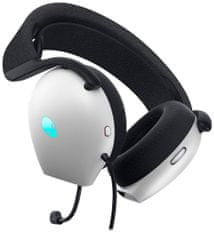 DELL náhlavná súprava AW520H/ Wired gaming Headset/ slúchadlá + mikrofón/ biela