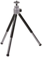Doerr MB-205 ministatív (15-20,5 cm, 90 g, max.1kg, guľová hlava, čierny)