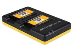 PATONA nabíjačka Foto Dual Quick Sony NP-BG1 + 2x batéria 960mAh USB