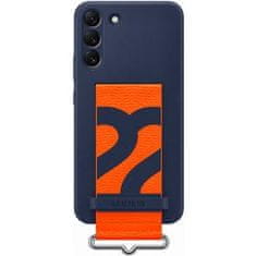 SAMSUNG Silicone Cover Strap S22+ Navy