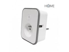 iGET HOME Power 2 USB - Smart WiFi zásuvka 230V s USB portami a meraním spotreby