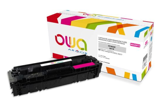 Armor OWA toner kompatibilný s HP CF403X, 2300st, červená/magenta