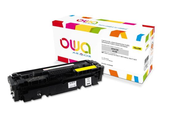 Armor OWA toner kompatibilný s HP CF412X, 5000st, žltá/yellow