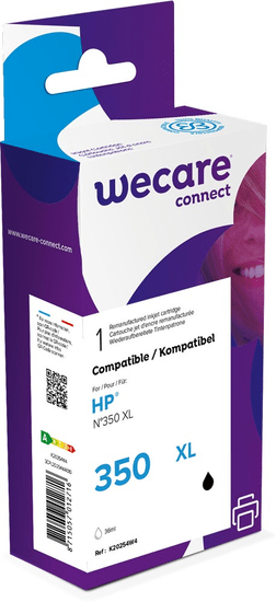 WeCare ARMOR ink kompatibilný s HP CB336E, čierna/black, HC