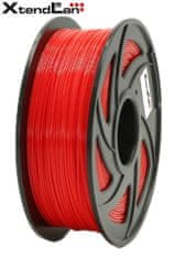 XtendLan PLA filament 1,75mm žiarivo červený 1kg