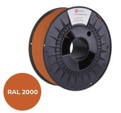 C-Tech tlačová struna PREMIUM LINE ( filament ), ABS, žltooranžová, RAL2000, 1,75mm, 1kg