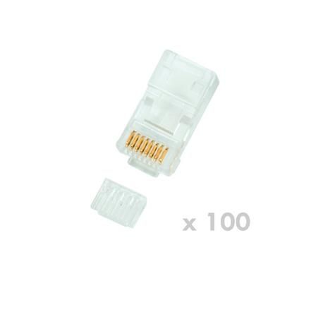 DATACOM Plug UTP CAT6 8p8c - RJ45 lanko - 100 pack