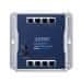 Planet Planét priemyselný plochý switch 8x 1Gb, 12VDC, IP30, -20/60st, fanless