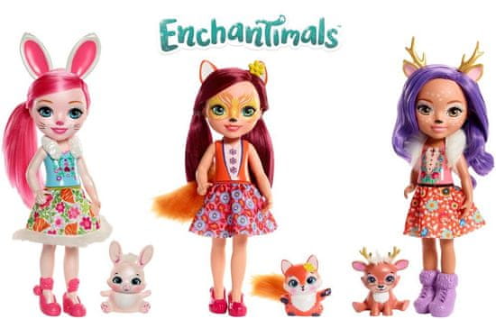 Enchantimals bábika sa zvieratkom najväčšie