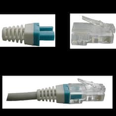 DATACOM Manžetka pre konektor RJ 45 modrá/biela 100 ks