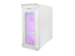 Genesis Počítačová skriňa IRID 505 ARGB WHITE MIDI TOWER (USB 3.0), 4x 120mm ventilátory