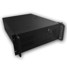 DATACOM 19" Case IPC 4U/585mm Čierny bez PSU