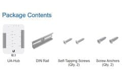 Ubiquiti UniFi Access Hub - Rozbočovač, 3x PoE Out, 1x PoE++ In