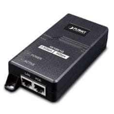 Planet POE-165 PoE injektor IEEE802.3at, 30W, 1G/2,5G/5G, na stenu