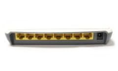 Planet GSD-804 switch 10/100/1000 (8x1000Base-T), EuP, 802.3az, plast, fanless