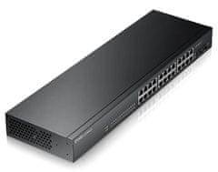 Zyxel GS1900-24 v2, 24-port GbE L2 Smart Switch, rackmount, fanless