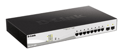 D-Link DGS-1210-10MP/E 10-Port Gigabit PoE+ Smart Switch inc. 2x SFP Ports, POE budget 130W