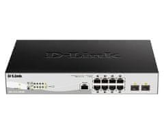 D-Link DGS-1210-10P/ME/E 8x 1G PoE, 2x 1G SFP Metro Ethernet Managed Switch