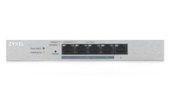 Zyxel GS1200-5HPv2 Web Smart switch 5x Gigabit metal, 4x PoE (802.3at, 30W), PoE Power budget 60