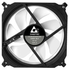 Chieftec sada ventilátorov Tornado / 3x 120mm fan / RGB LED / RGB ovládač / Diaľkové ovládanie / ultratichý 16 dBa