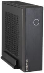 Chieftec MiniT Compact IX-03B-120W/ mini-ITX/ 120W zdroj/ čierny