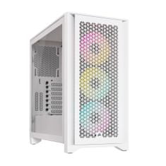 Corsair iCUE 4000D RGB AIRFLOW/Midi Tower/Transpar./Biela