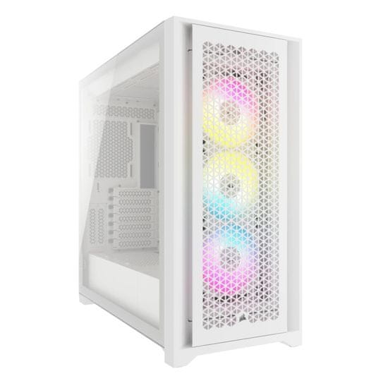 Corsair iCUE 5000D RGB AIRFLOW/Midi Tower/Transpar./Biela