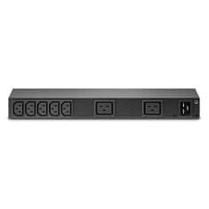 APC Rack PDU, Basic, 0U/1U, 100-240V/20A, 220-240V/16A, (7) C13, (2) C19