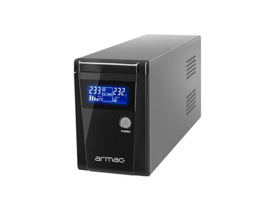 Armac UPS OFFICE 650 LCD 2 FRENCH OUTLETS 230V METAL CASE