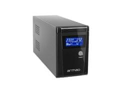 Armac UPS OFFICE 850 LCD 2 FRENCH OUTLETS 230V METAL CASE