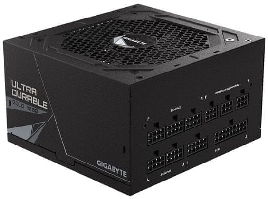 GIGABYTE zdroj UD1000GM/1000W/80 PLUS Gold/ATX/120mm fan/akt. PFC / modulárne