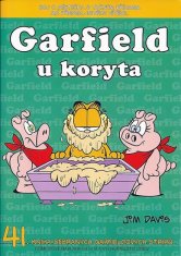 Garfield pri koryte (č.41)