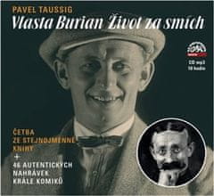 Vlasta Burian - Život za smiech - CDmp3 (Čítajú Radúz Mácha, Václav Jílek, Vladana Brouková)