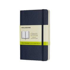 Moleskine Zápisník - mäkké dosky S, čistý, modrý