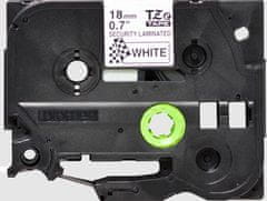TZE-SE4, biela / čierna - security tape