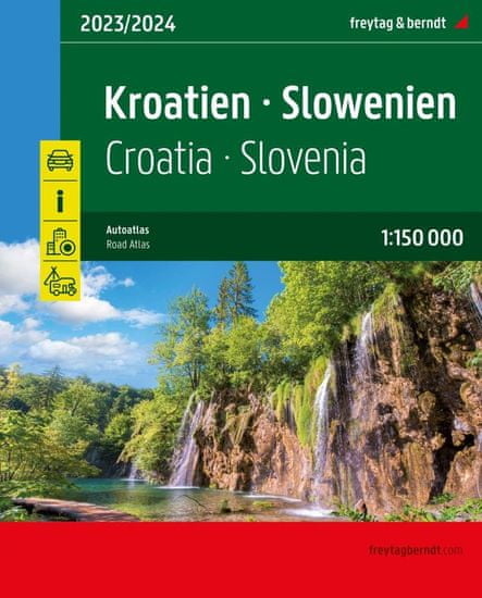 Chorvátsko-Slovinsko 1:150 000 / autoatlas