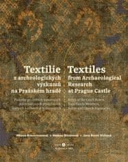 Textílie z archeologických výskumov/Textiles from archaeological research - Jana Bureš Víchová 2x kniha