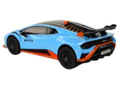 Lean-toys Auto R/C Lamborghini Huracan 1:24 Rastar Blue