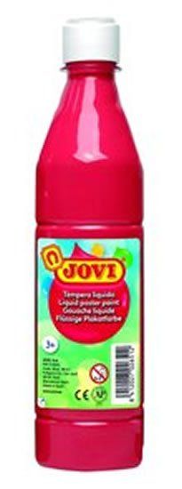 JOVI temperová farba 500ml vo fľaši červená