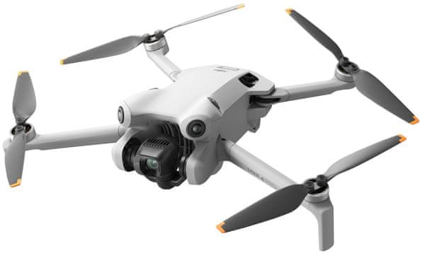 Dron DDJI Mini 4 Pro špičkový dron výkonný kompaktný dron kompaktné rozmery nízka váha malý výkonný dron, vysoká rýchlosť, bezpečný let, detekcia prekážok, zabezpečenie, 4K UHD video 60 fps, HDR kvalita HDR vzdialenosť až 20 km kvalitný snímač zoom nočný režim nočné zábery z dronu slomo videa digitálny zoom snímanie prekážok všetkými smermi vertikálne natáčanie silná batéria kompaktné rozmery kompaktný dron 48Mpx, veľký dosah, 3-osá stabilizácia