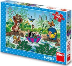 DINO Puzzle Krtkova plavba XL 100 dielikov